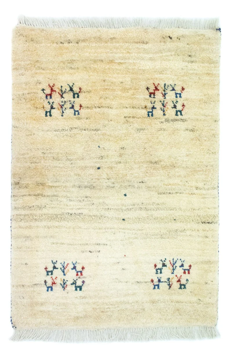 Gabbeh Teppich - Perser 64 x 94 cm - mehrfarbig