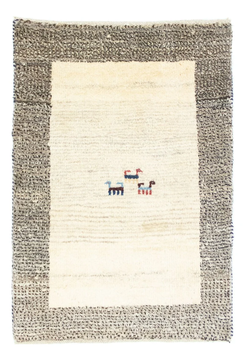 Gabbeh Teppich - Perser 59 x 84 cm - mehrfarbig