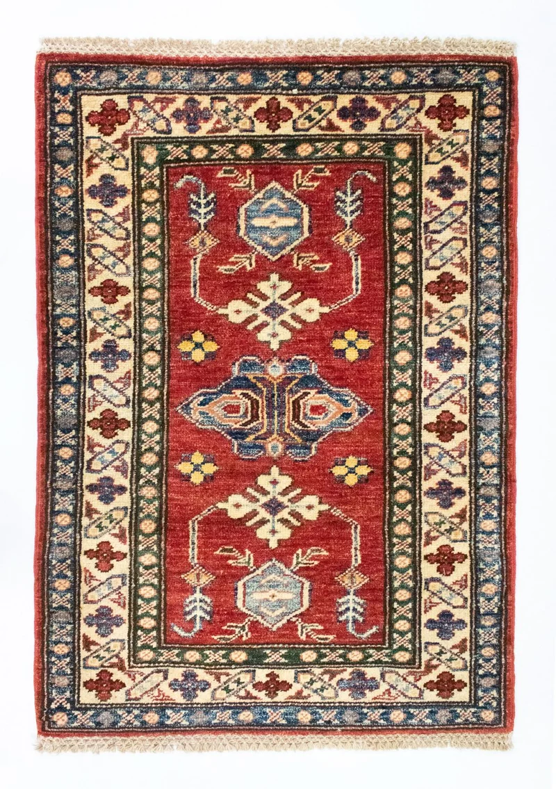 Ziegler Teppich - Kazak 65 x 91 cm - rot