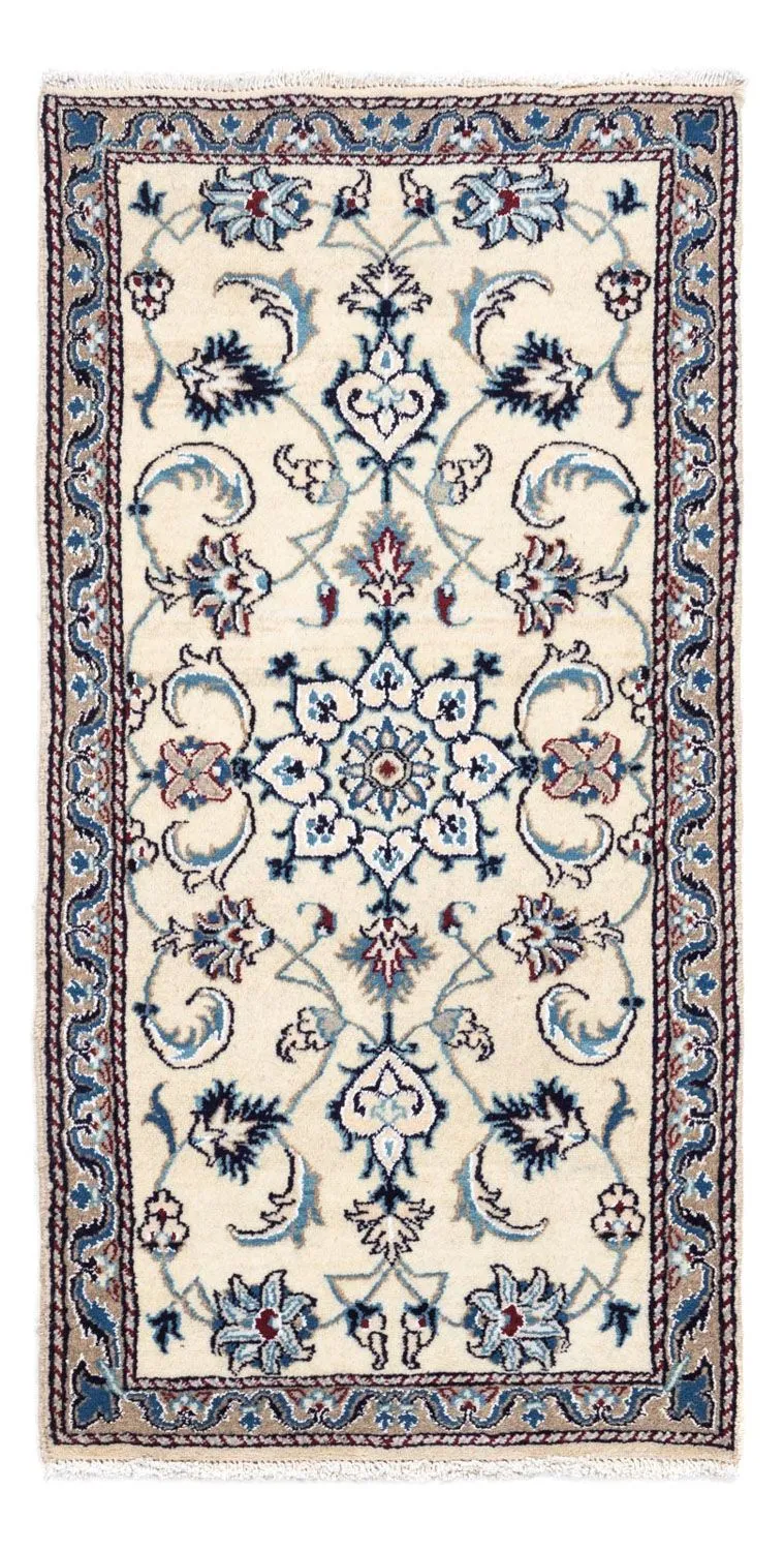 Perserteppich - Nain 68 x 135 cm - beige