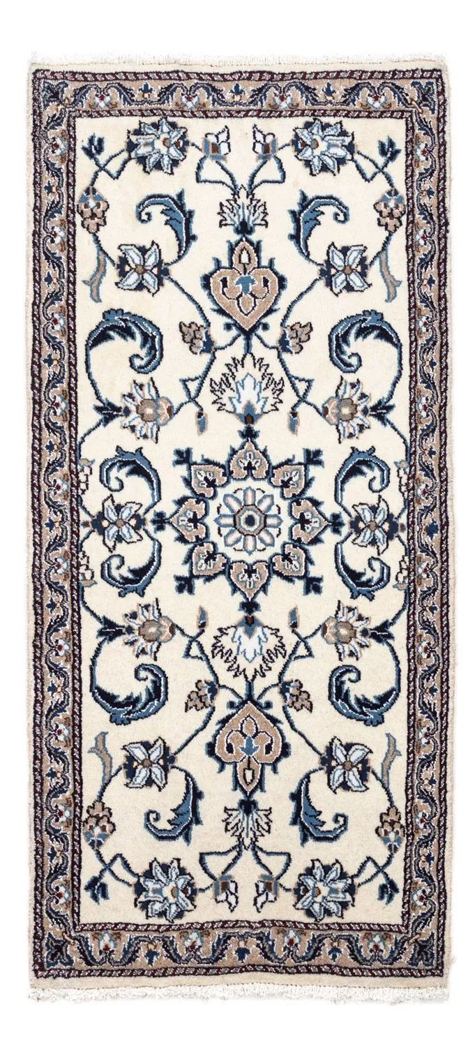 Perserteppich - Nain 67 x 138 cm - beige