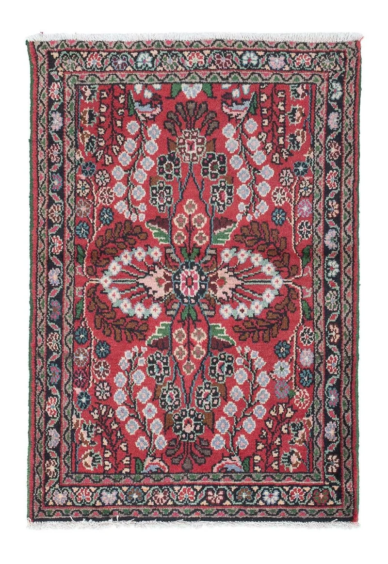 Perserteppich - Nomadic 80 x 115 cm - rot