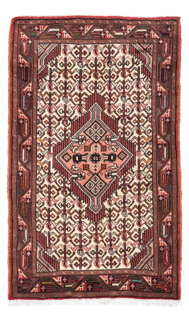 Perserteppich - Nomadic 80 x 131 cm - dunkelrot