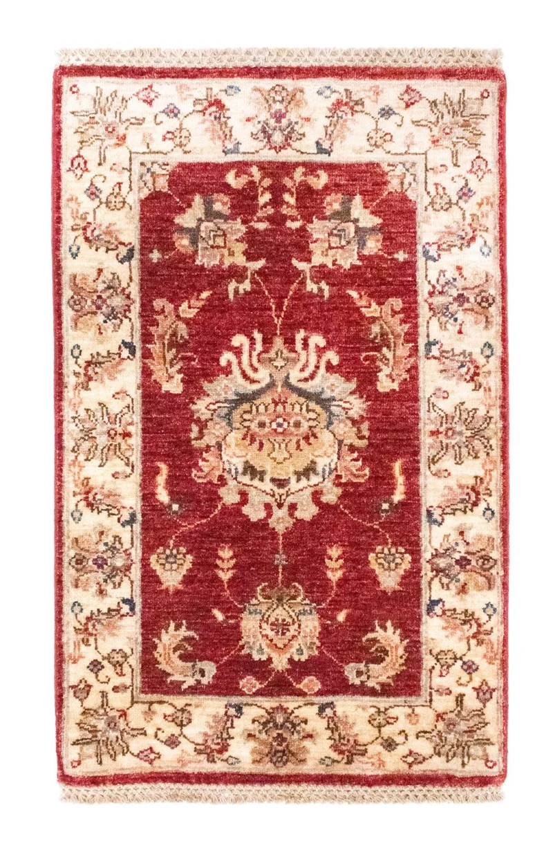 Ziegler Teppich 63 x 100 cm - rot