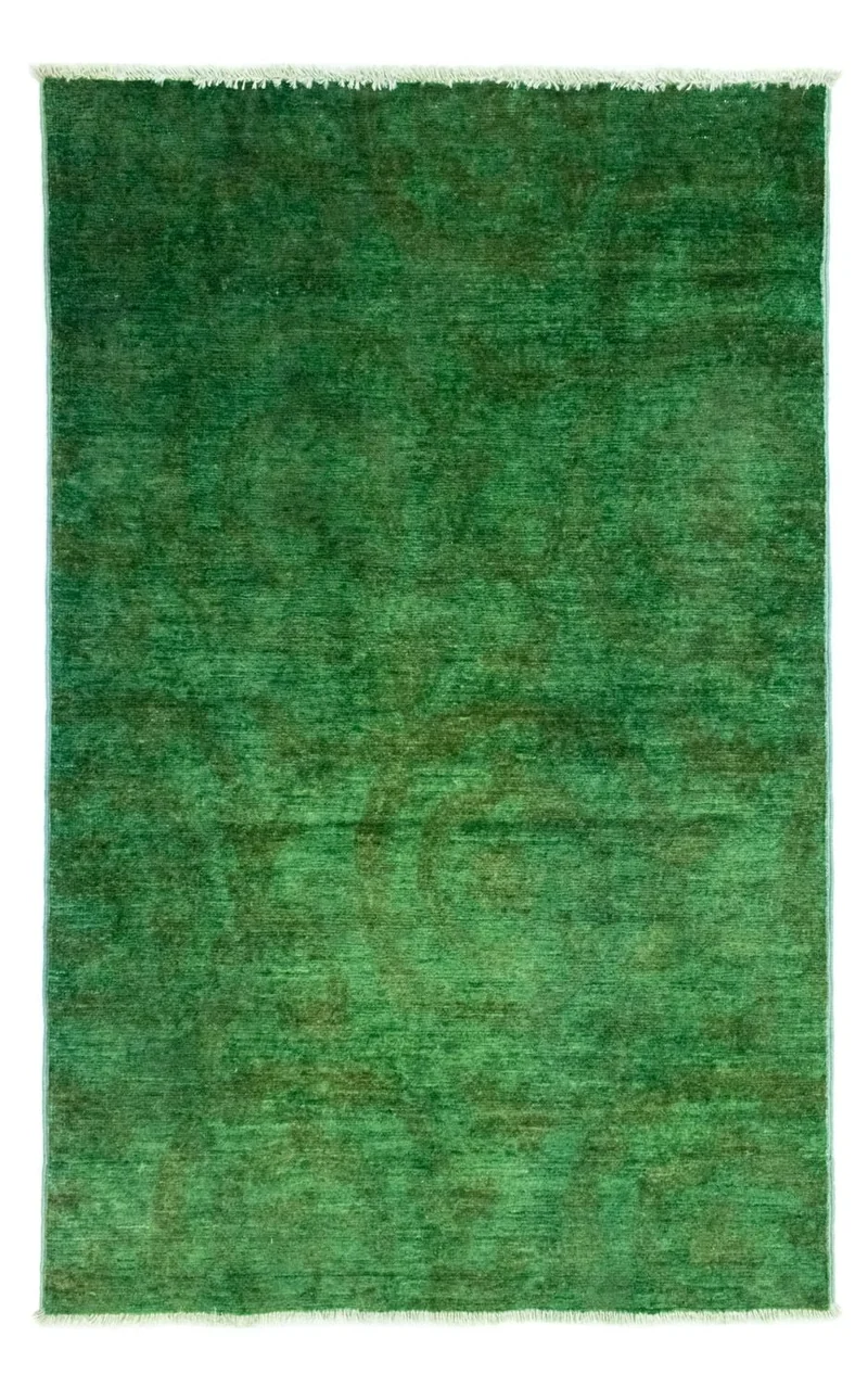 Ziegler Teppich - Modern 75 x 123 cm - grün