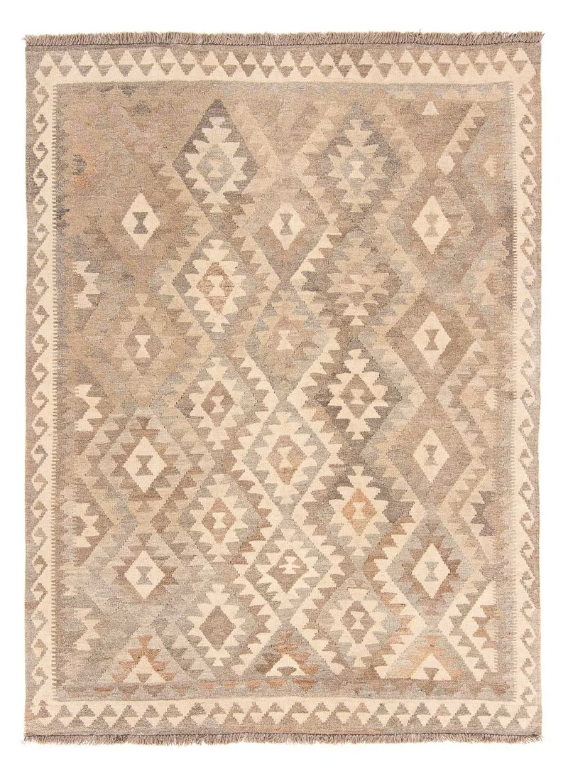 Kelim Teppich - Trendy 151 x 205 cm - beige