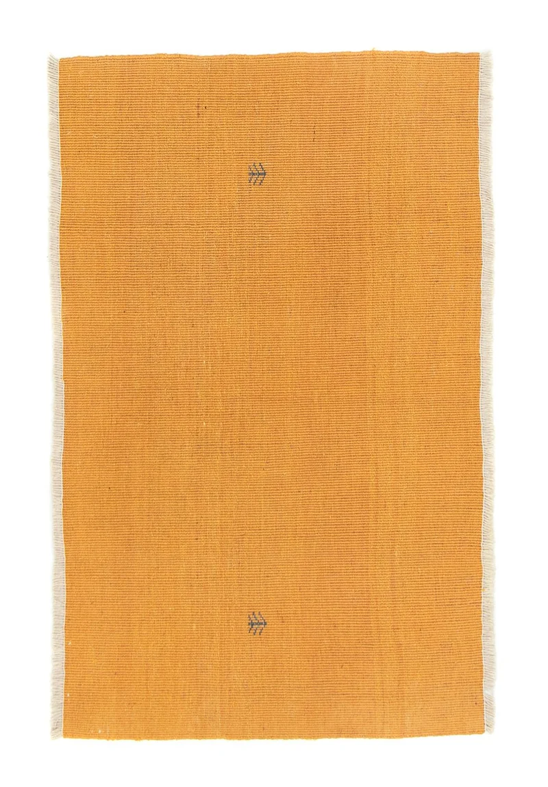 Gabbeh Teppich - Perser 78 x 123 cm - gold