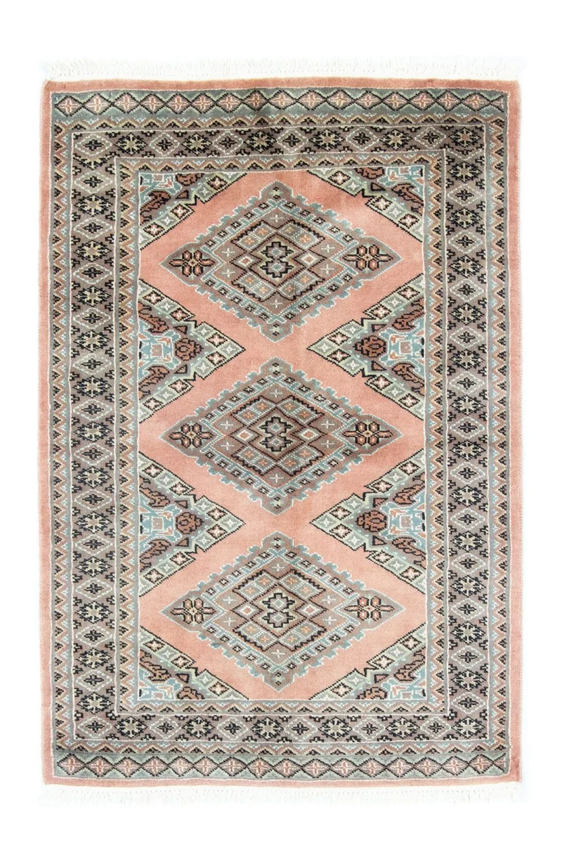 Pakistan Teppich 81 x 119 cm Teppichbrücke