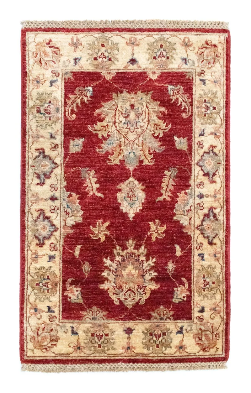 Ziegler Teppich 60 x 95 cm - rot