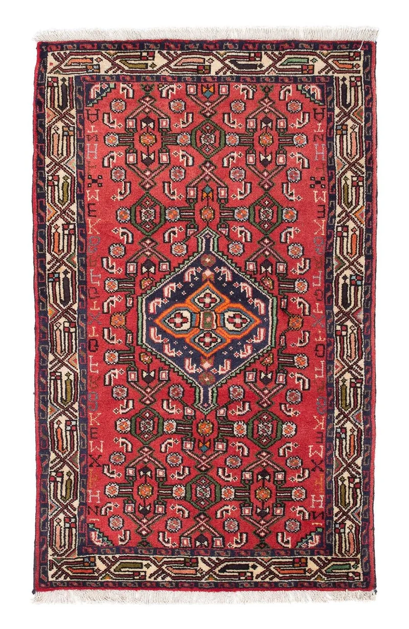 Perserteppich - Nomadic 77 x 132 cm - rot