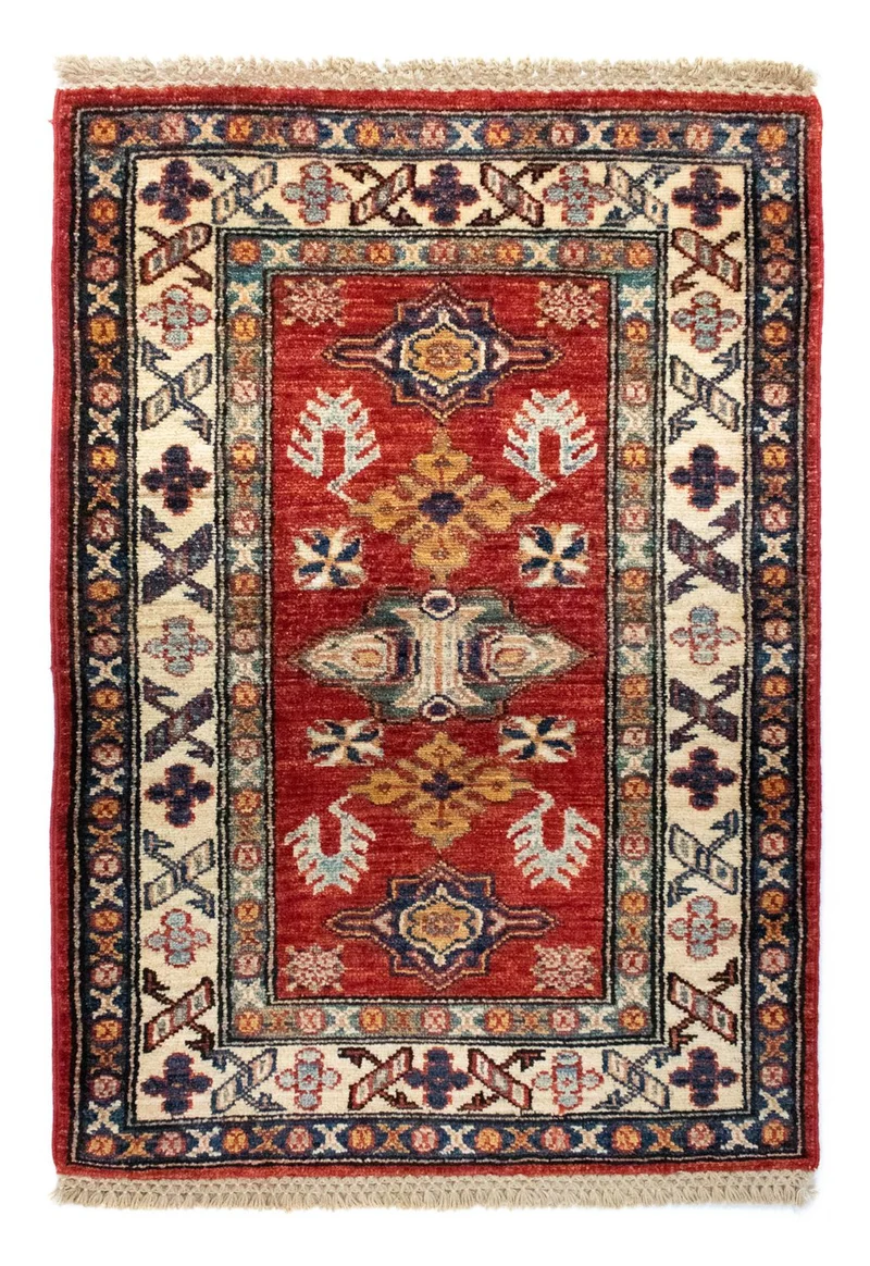 Ziegler Teppich - Kazak 61 x 88 cm - rot
