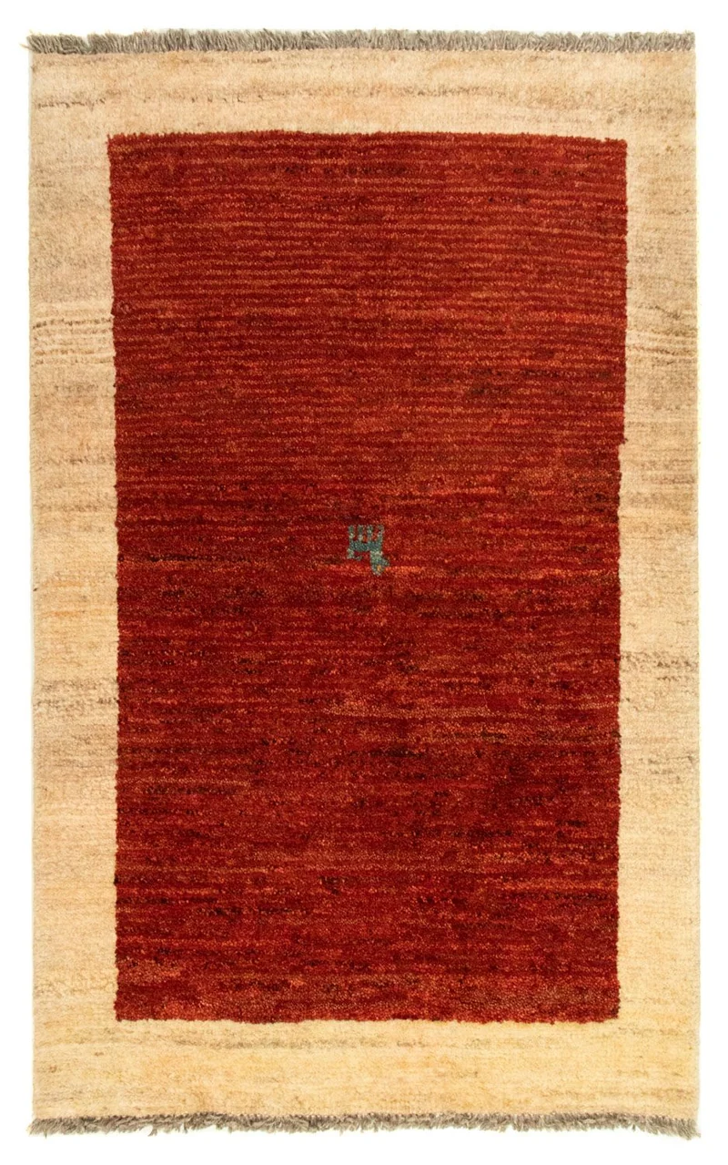 Gabbeh Teppich - Perser 79 x 127 cm - rot