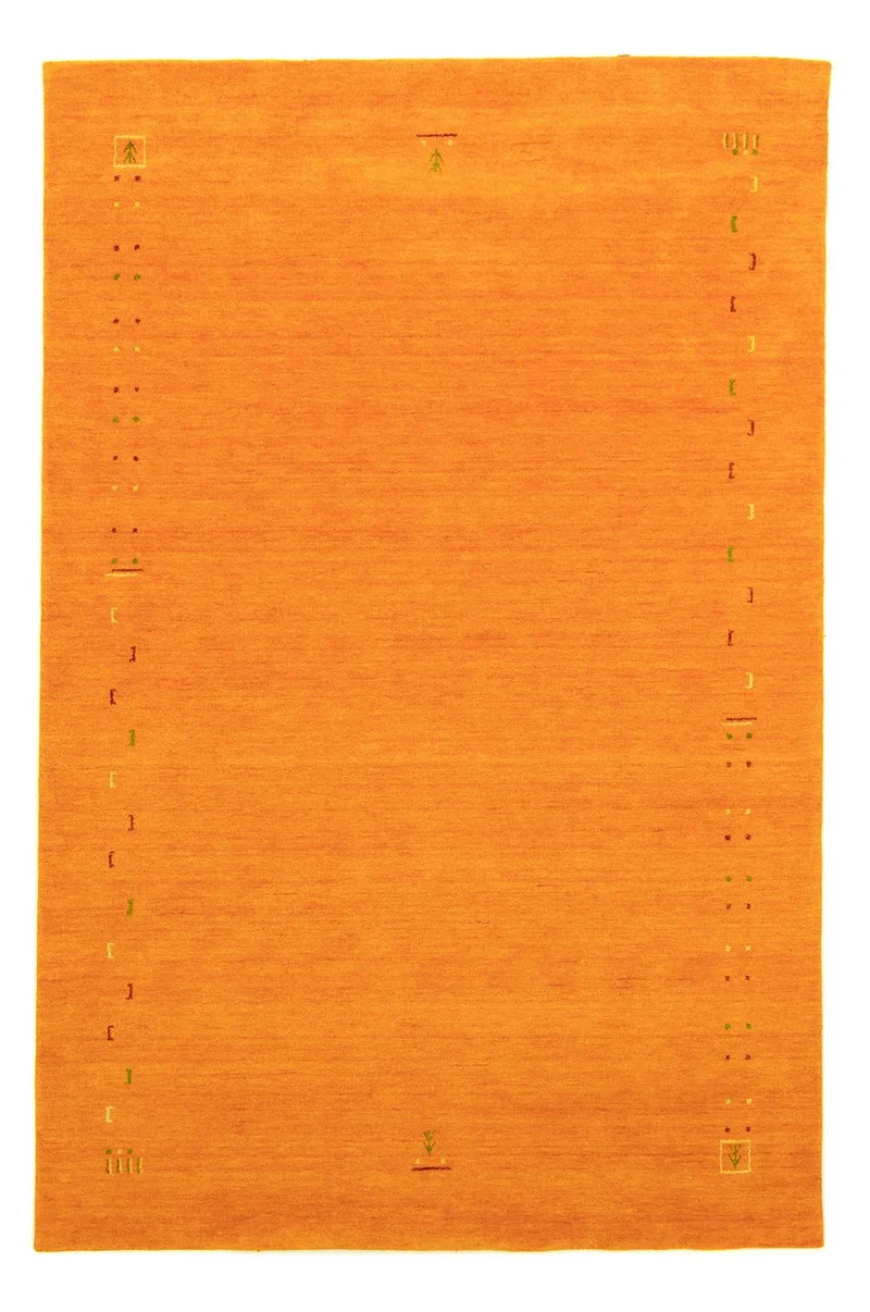 Gabbeh Teppich - Indus 200 x 200 cm - orange