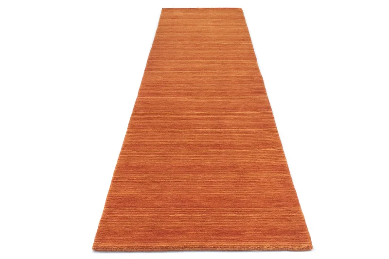 Wollteppich 75 x 295 cm Teppichläufer