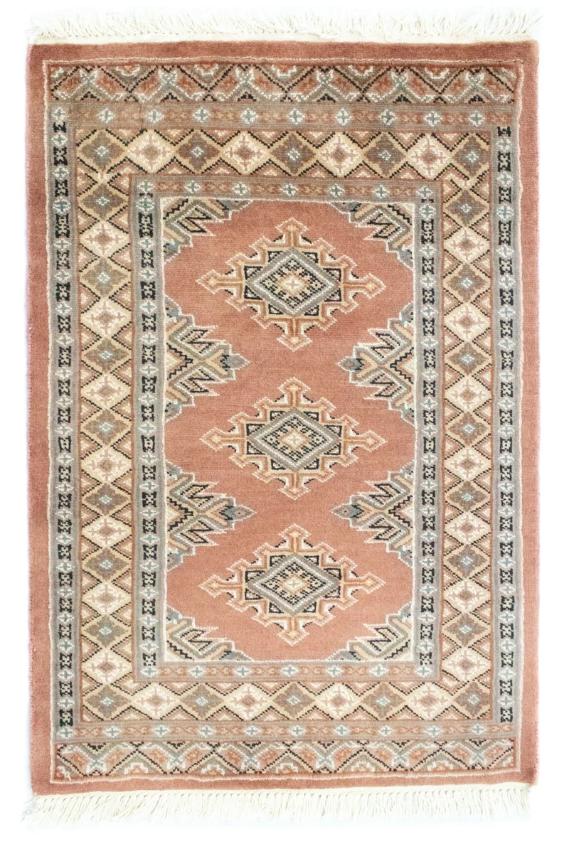 Pakistan Teppich 62 x 88 cm Fußmatte