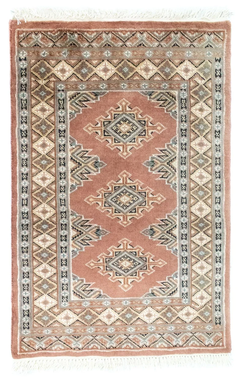 Pakistan Teppich 57 x 88 cm Fußmatte