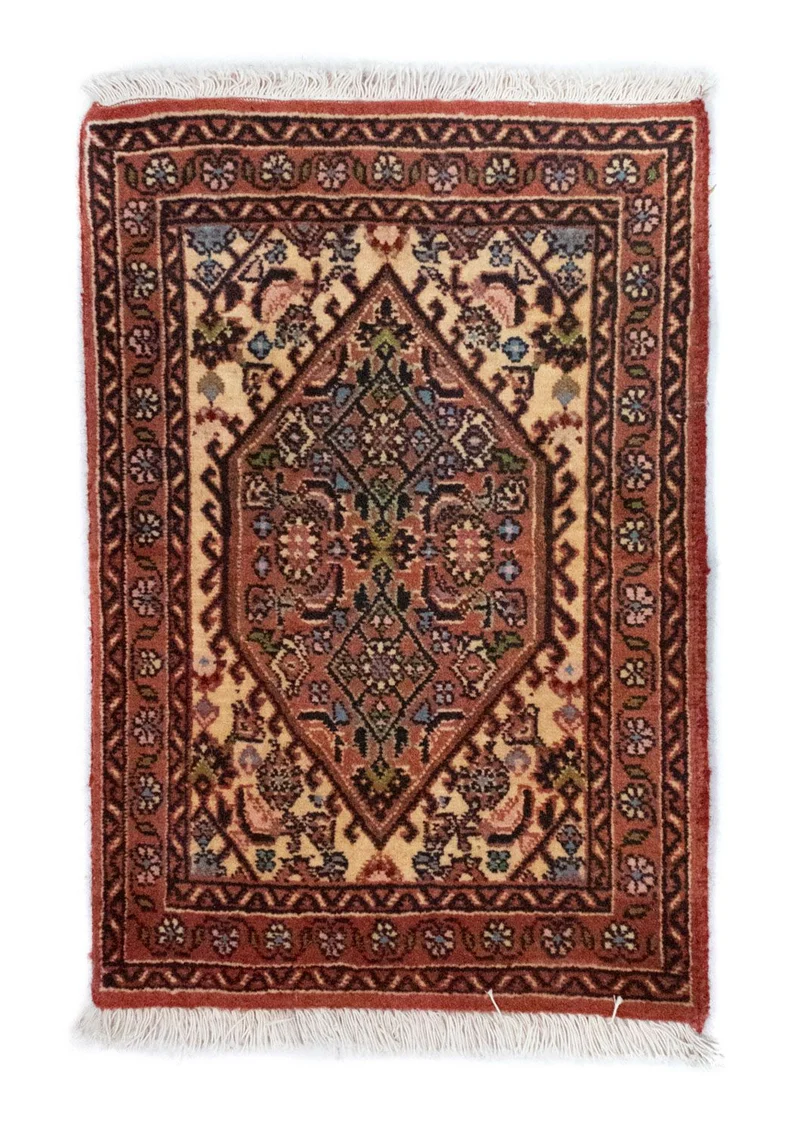 Perserteppich - Bidjar 40 x 60 cm - rot