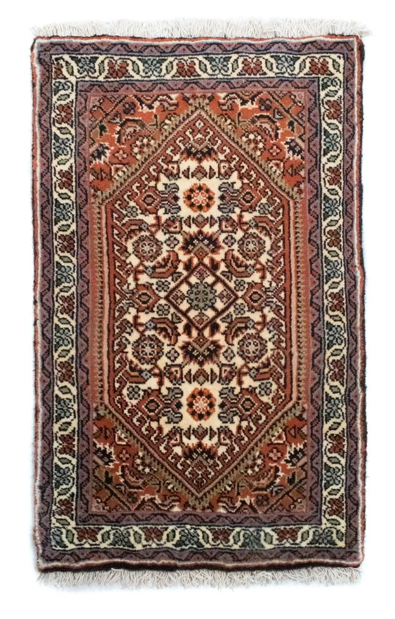 Perserteppich - Bidjar 40 x 60 cm - rot