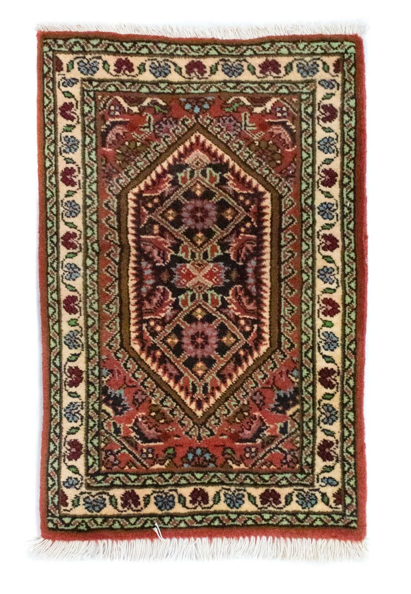 Perserteppich - Bidjar 40 x 60 cm - rot