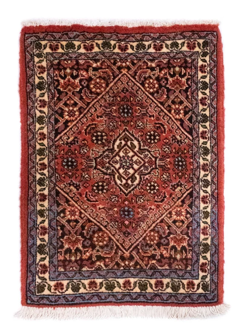 Perserteppich - Bidjar 40 x 60 cm - rot