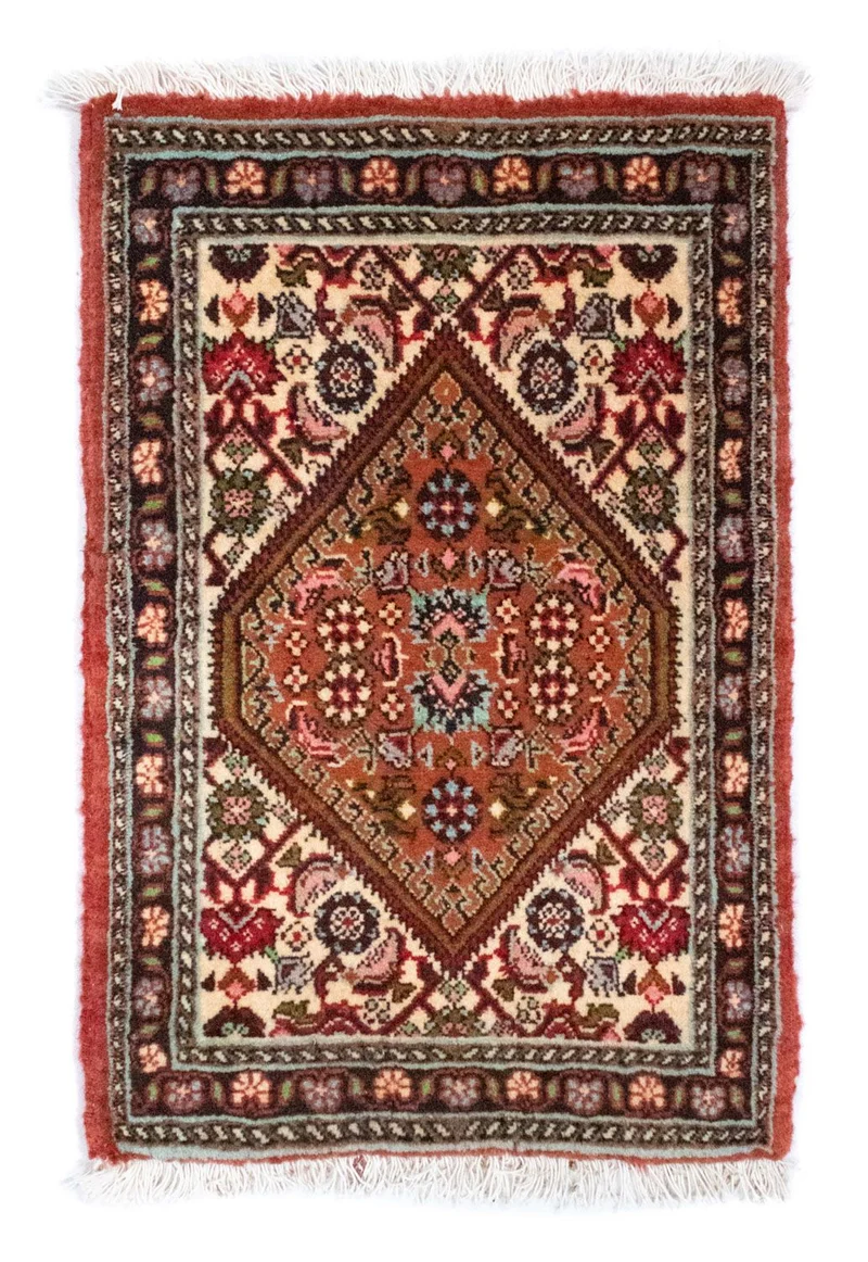 Perserteppich - Bidjar 40 x 60 cm - rot