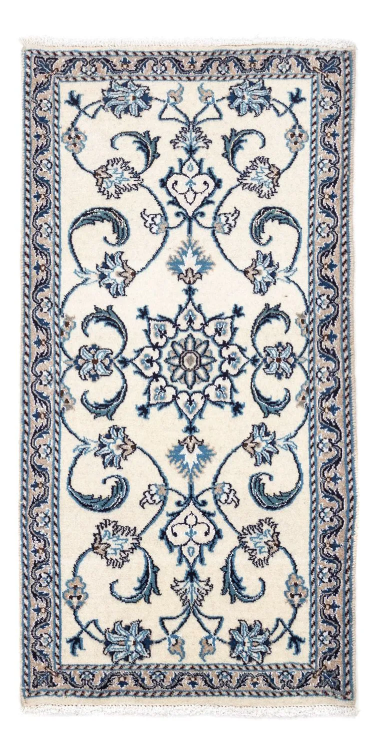 Perserteppich - Nain 69 x 135 cm - beige
