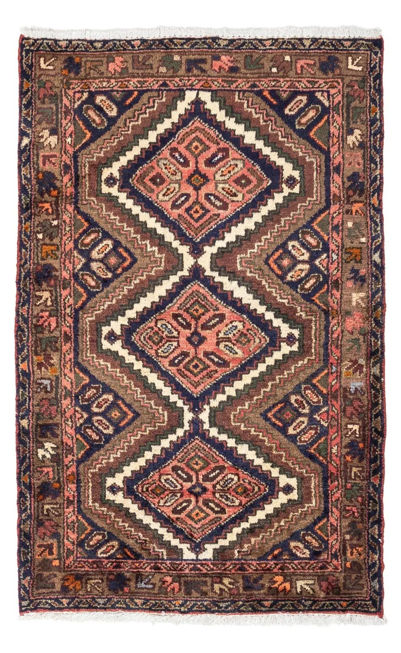 Perserteppich - Nomadic 73 x 120 cm - hellrot