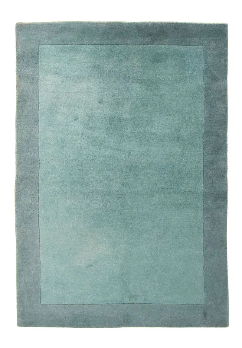 Nepal Teppich 160 x 225 cm - hellblau