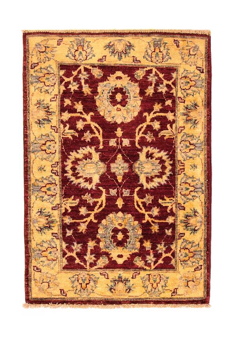 Ziegler Teppich 61 x 87 cm - dunkelbraun
