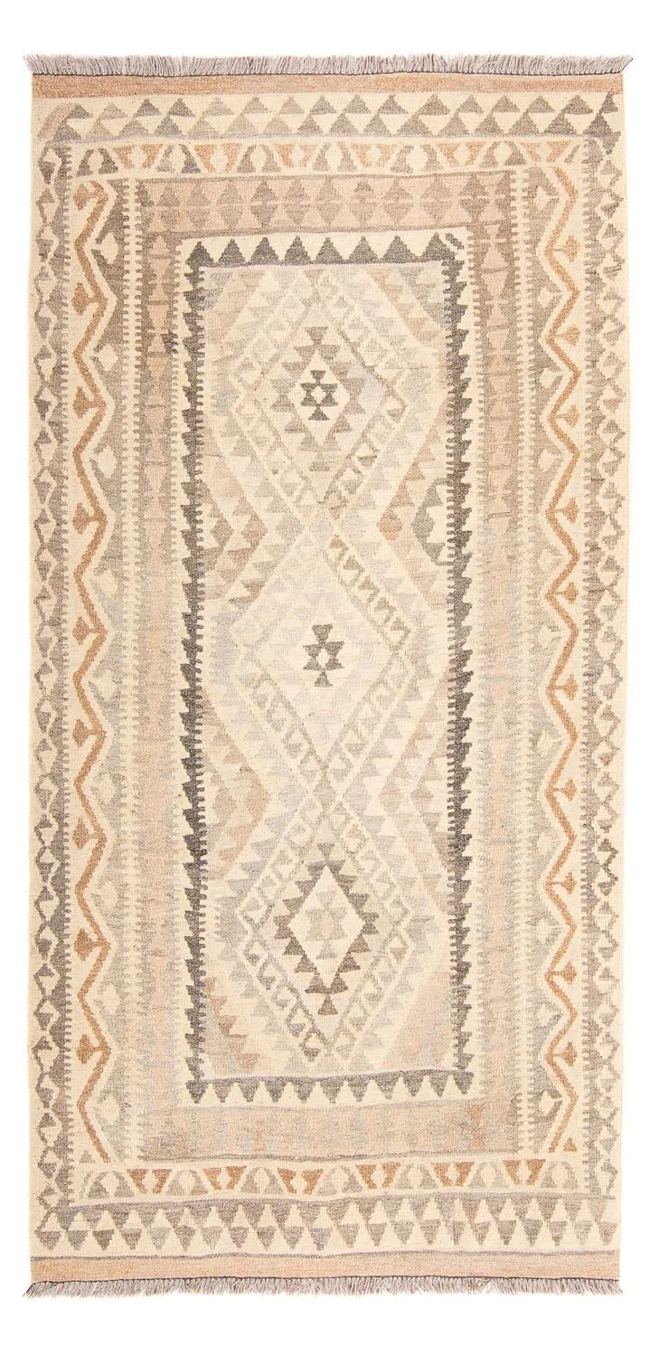 Kelim Teppich - Splash 121 x 203 cm - beige