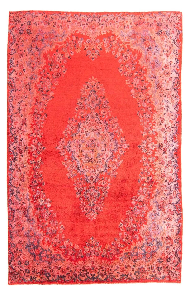 Orientteppich 136 x 213 cm - rot