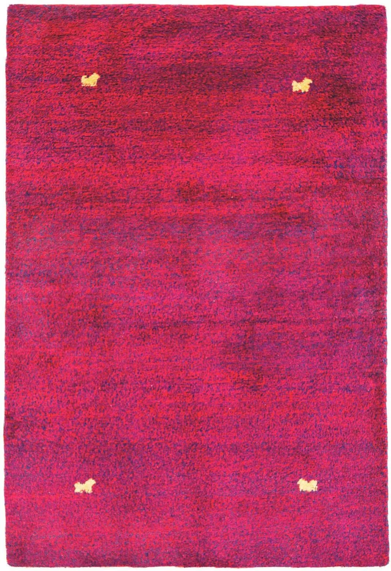 Gabbeh Teppich - Indus 140 x 205 cm - rosa