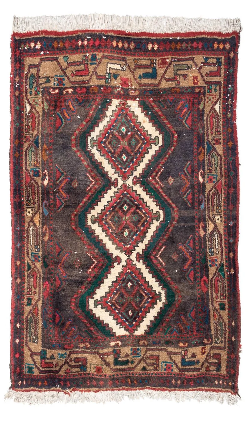 Perserteppich - Nomadic 78 x 115 cm - rot
