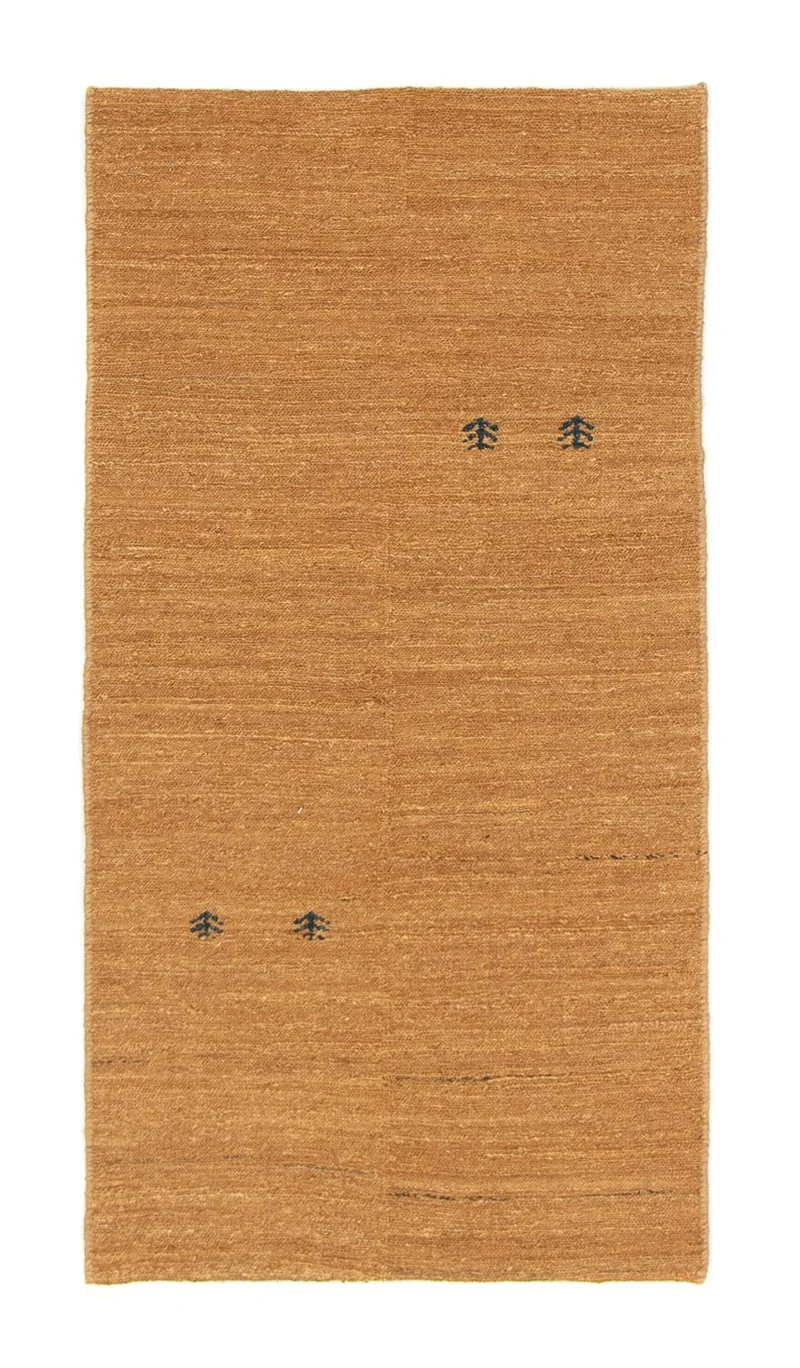 Gabbeh Teppich - Perser 68 x 132 cm - braun