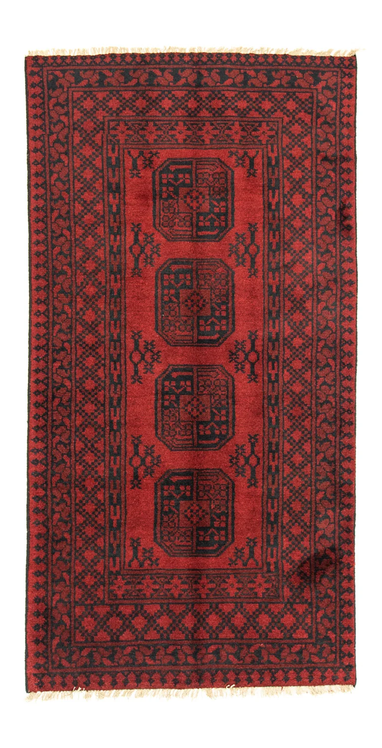 Afghan Teppich - Filpa 96 x 198 cm - rot
