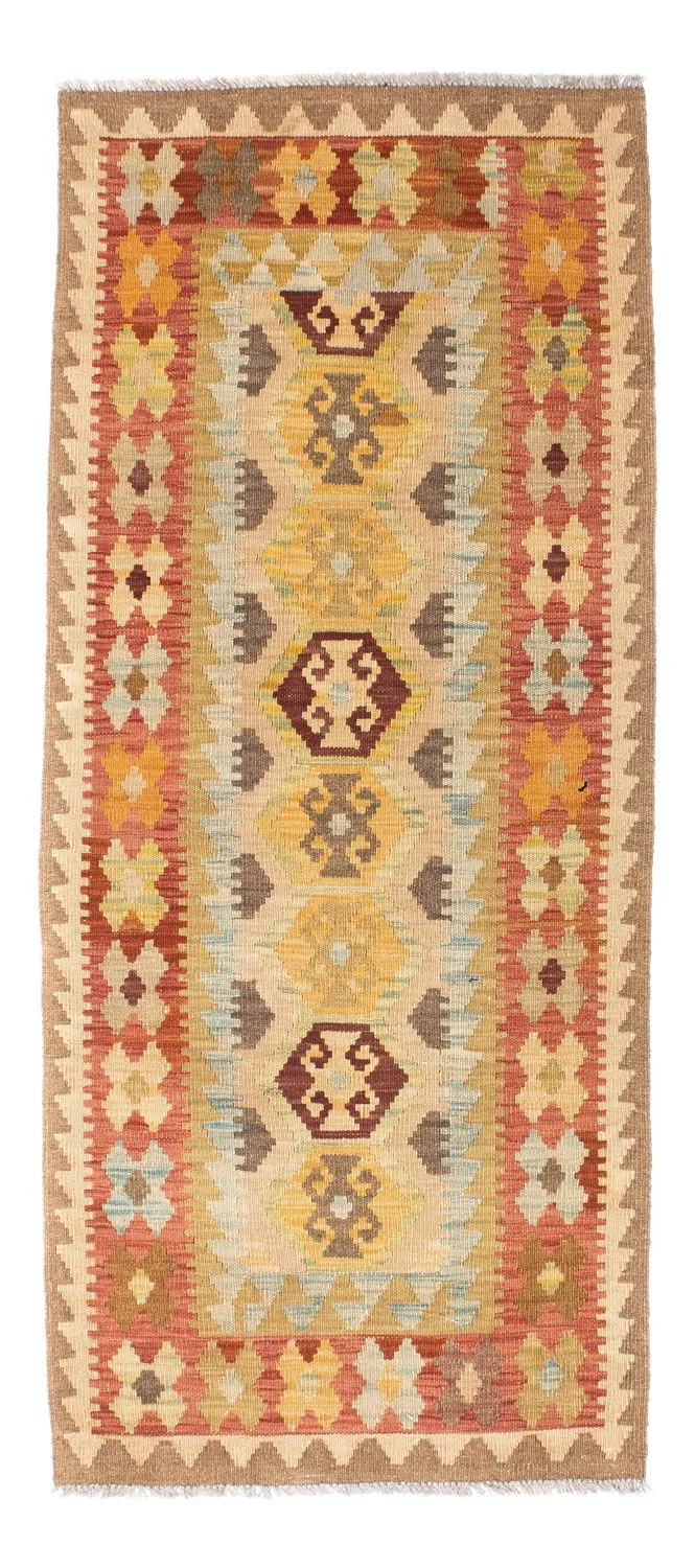 Kelim Teppich - Oriental 74 x 195 cm - beige