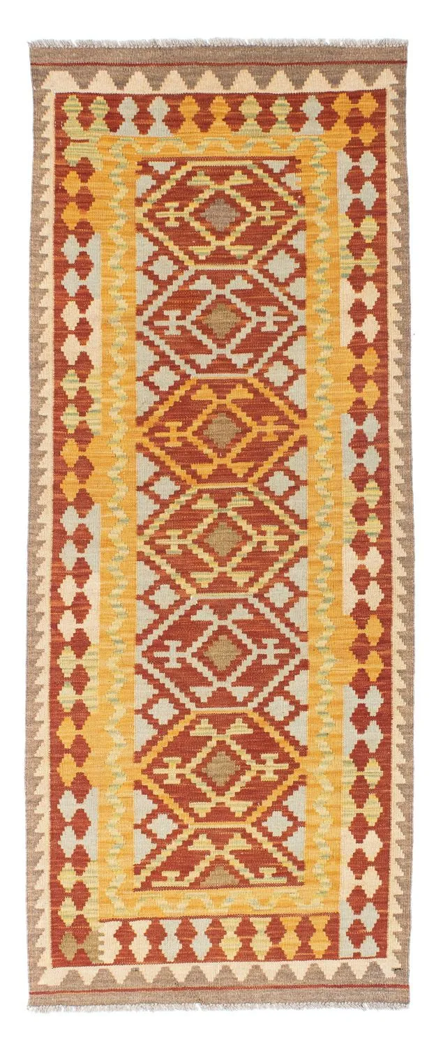 Kelim Teppich - Oriental 73 x 195 cm - rot