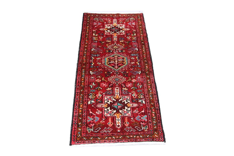 Perserteppich - Nomadic 67 x 140 cm - rot
