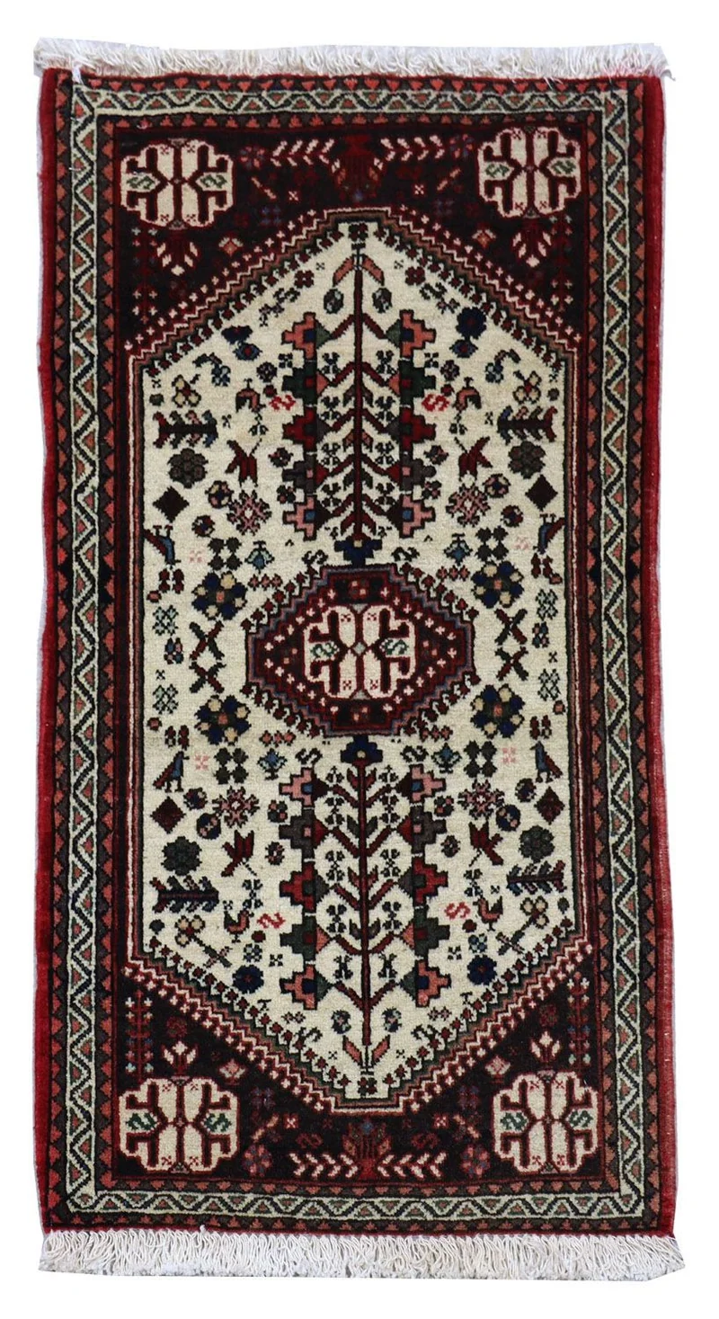 Perserteppich - Nomadic 58 x 100 cm - beige