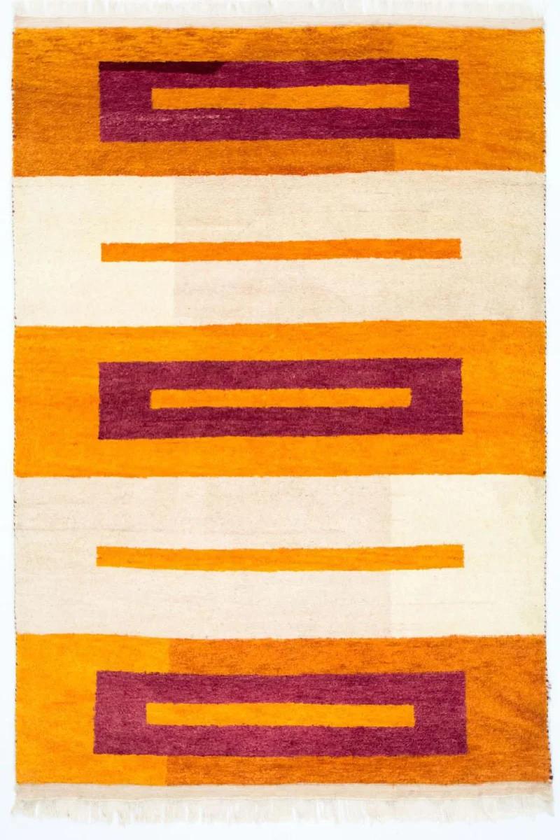 Gabbeh Teppich - Indus 140 x 197 cm - mehrfarbig