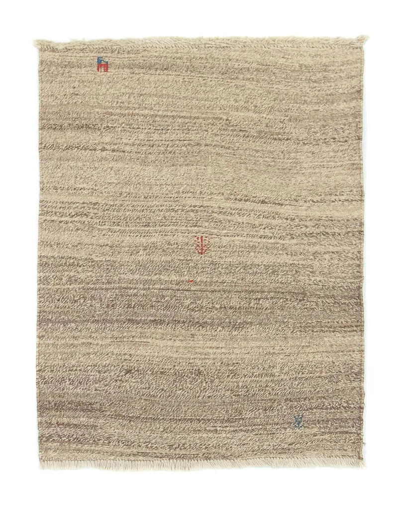 Gabbeh Teppich - Perser 83 x 105 cm - beige