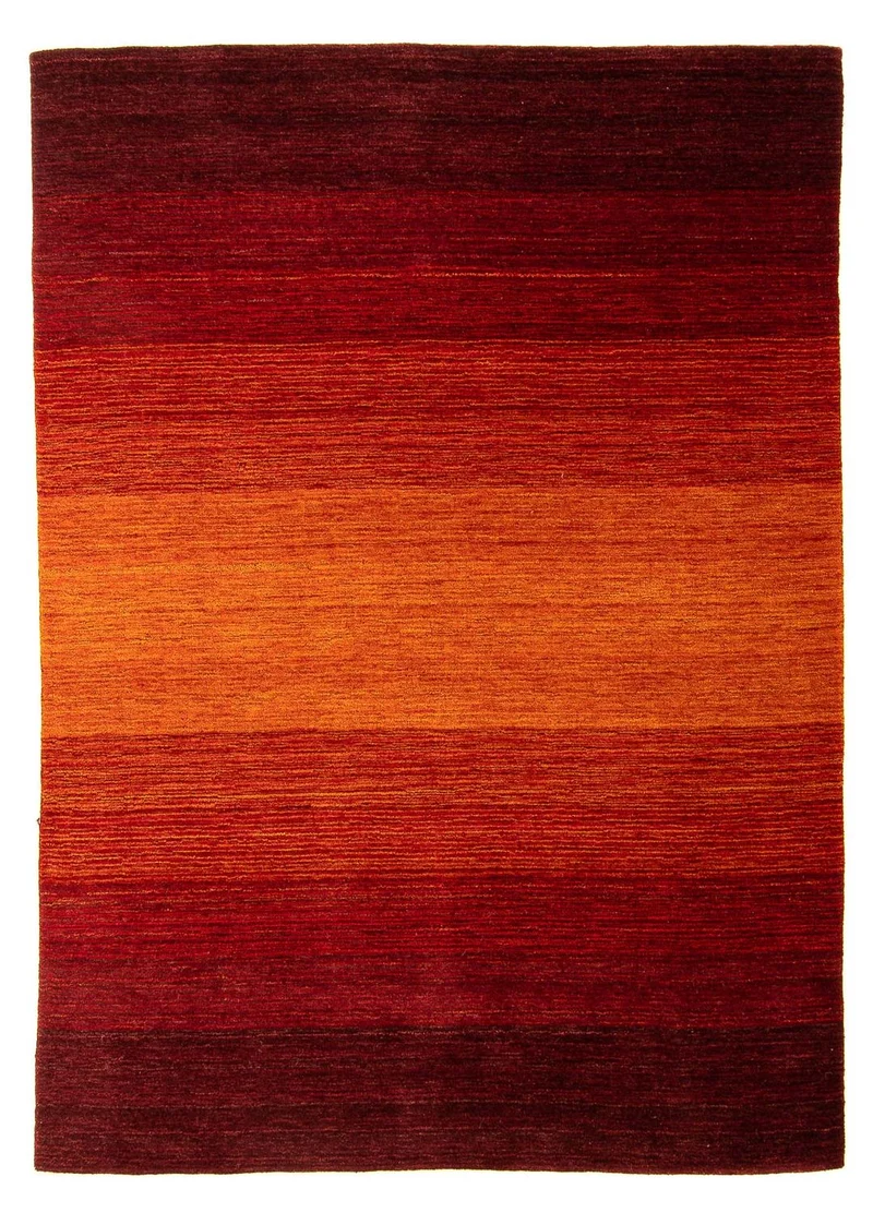 Wollteppich 156 x 231 cm Wohnzimmer Teppich