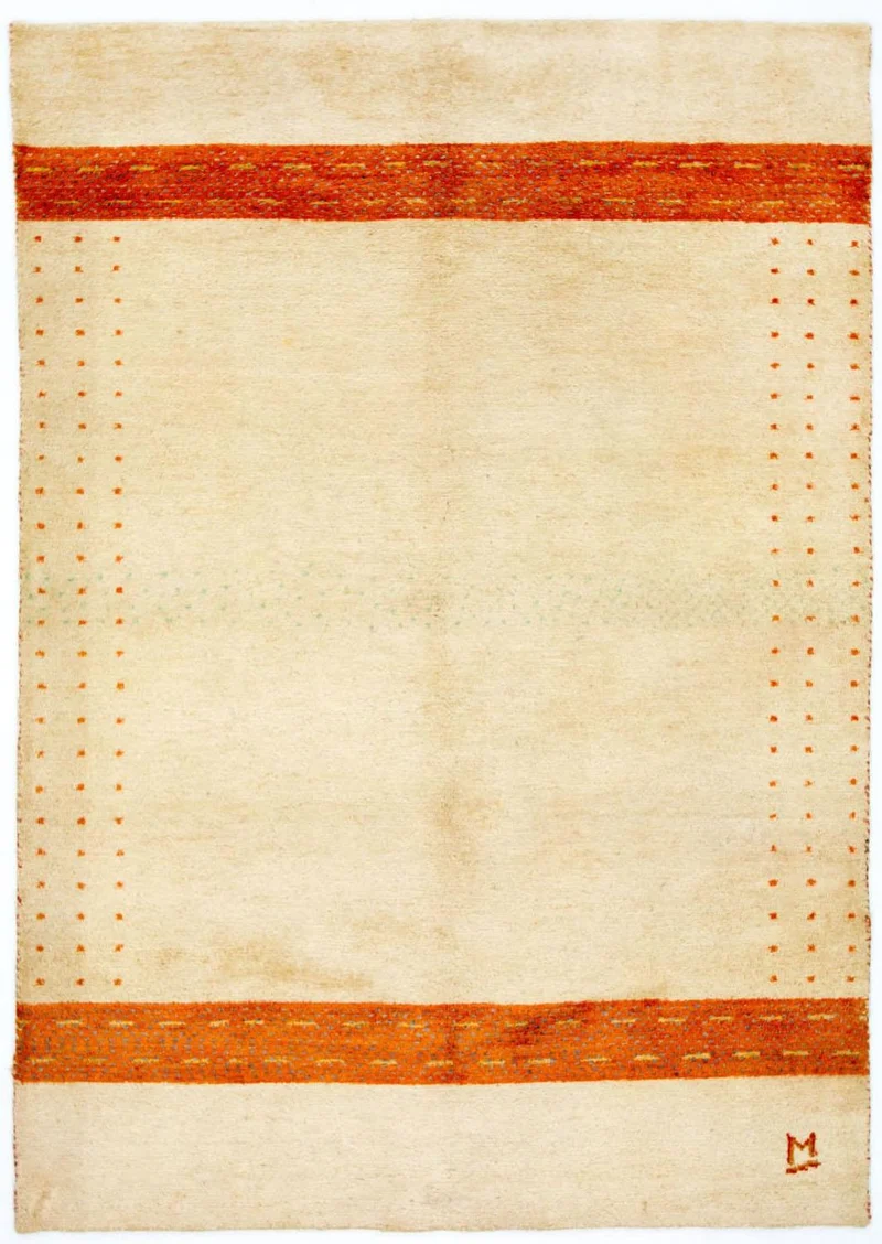 Gabbeh Teppich - Indus 139 x 195 cm - beige