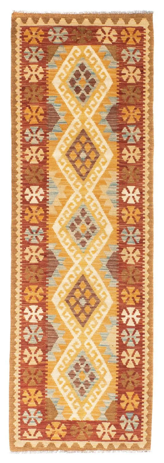 Kelim Teppich - Oriental 67 x 206 cm - hellbraun