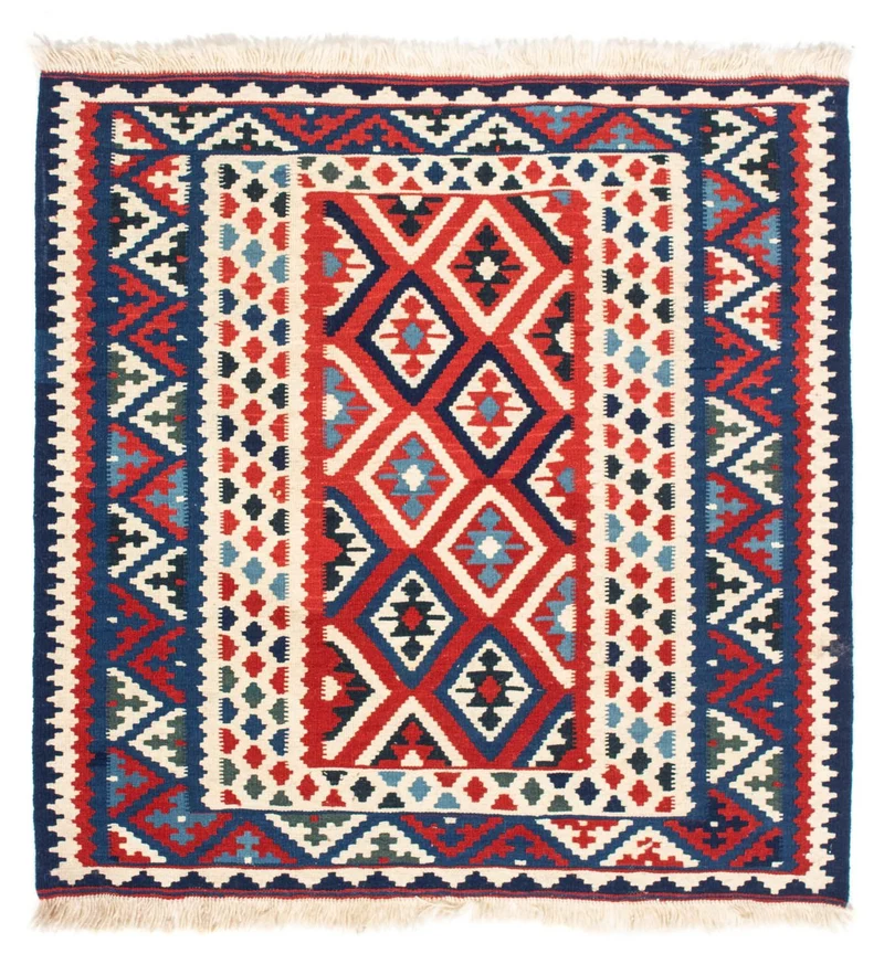 Kelim Teppich - Oriental 103 x 104 cm - beige
