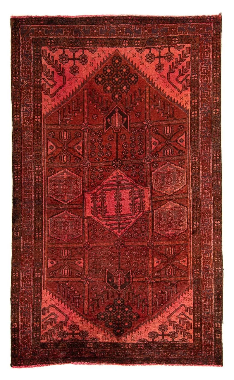Orientteppich 115 x 170 cm - hellrot