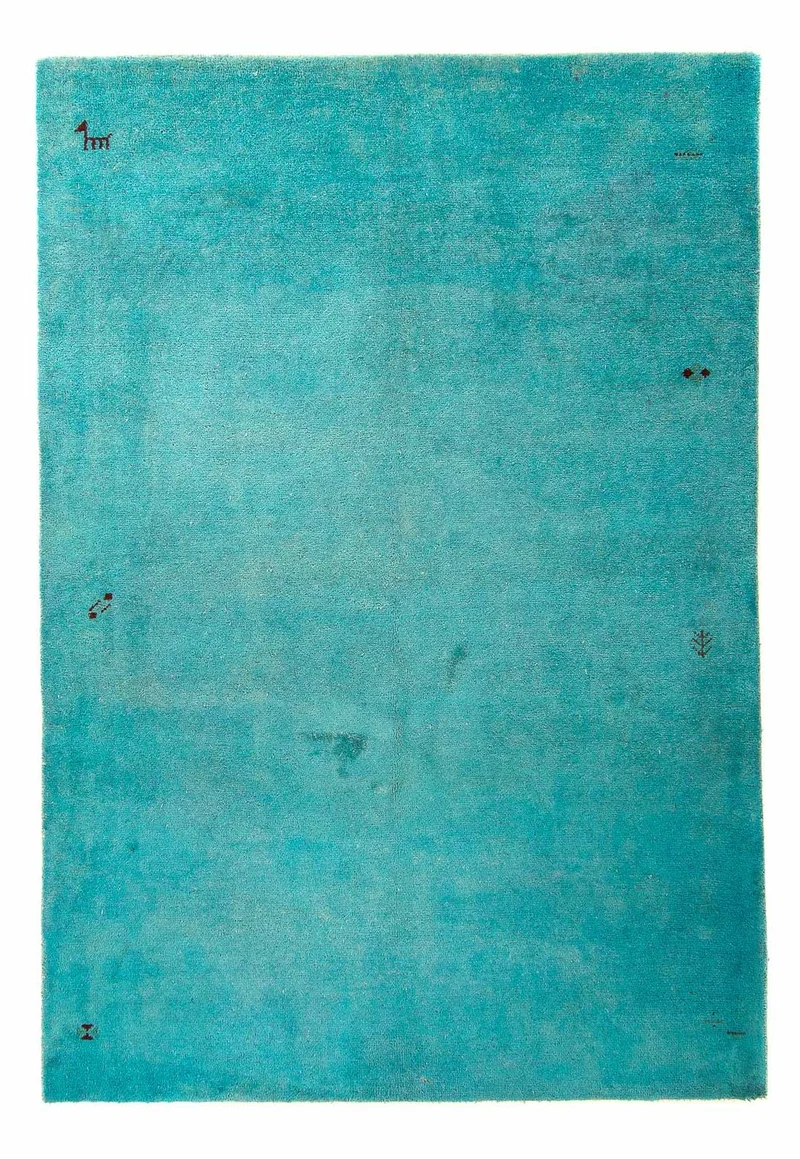 Gabbeh Teppich - Indus 165 x 237 cm - hellblau