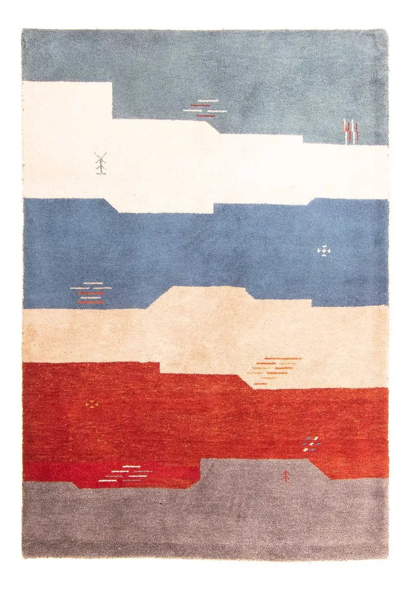 Gabbeh Teppich - Indus 140 x 200 cm - mehrfarbig