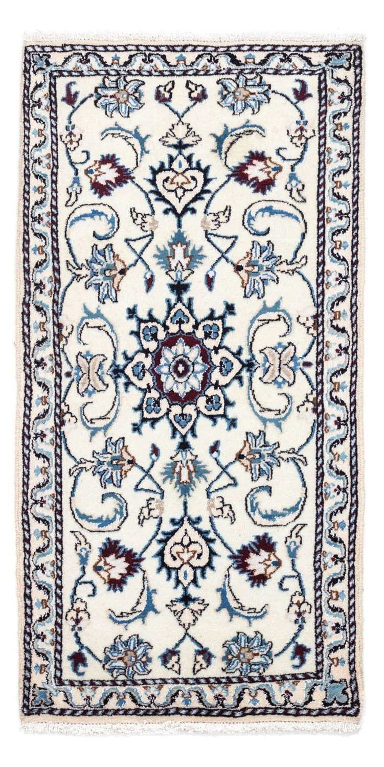 Perserteppich - Nain 66 x 137 cm - beige