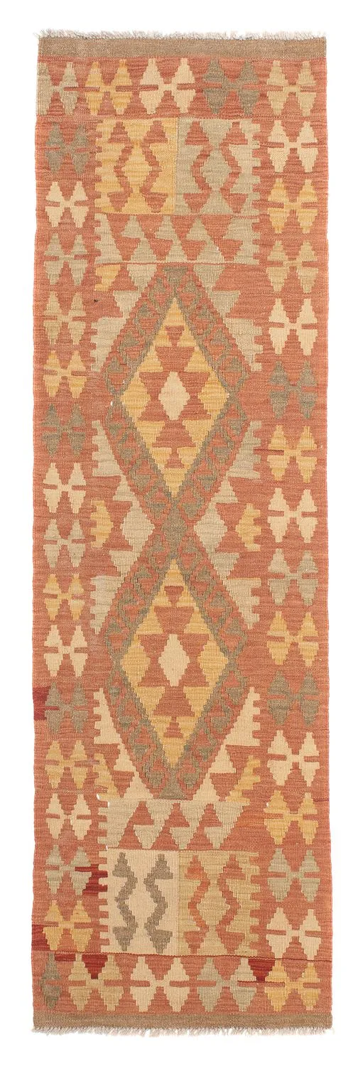 Kelim Teppich - Splash 65 x 207 cm - hellrot